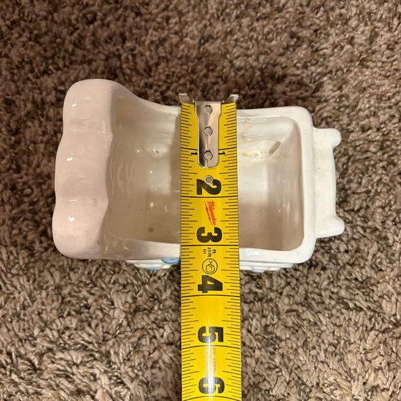 Vintage CMC 1989 Ceramic Baby Carriage Planter - Picture 8 of 11